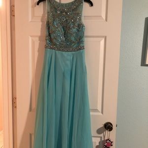 Mint Prom/Formal long dress